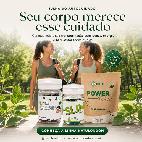 Julho do Autocuidado: Cuide de você hoje e colha os resultados amanhã.