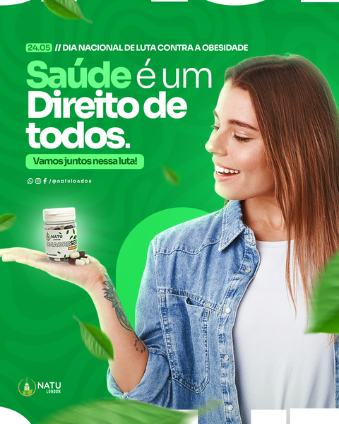 Dia Nacional de Luta Contra a Obesidade - 24 de Maio.