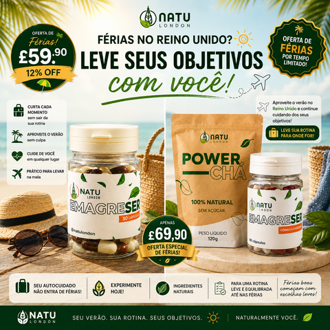 Férias no Reino Unido: como manter sua rotina de autocuidado durante o verão ☀️