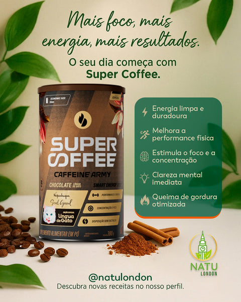 Dicas de receitas com o SUPER COFFEE.