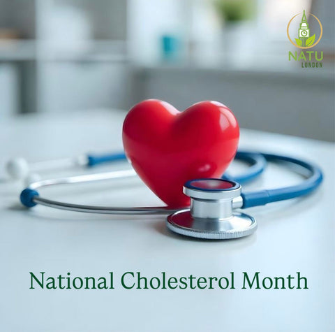 🫀 Outubro é o Mês Nacional do Colesterol: cuide do seu coração naturalmente.