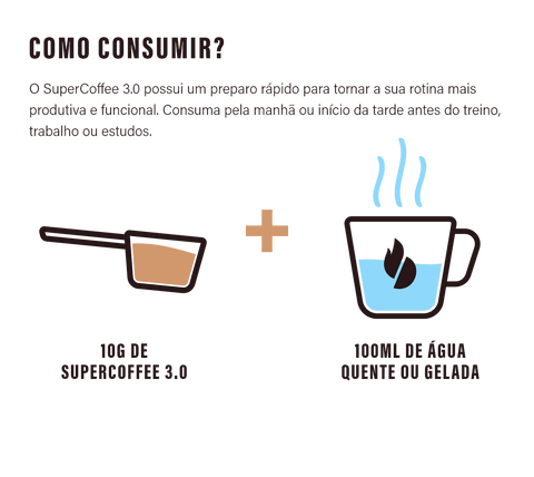SuperCoffee Chocolate-Vanila 380g