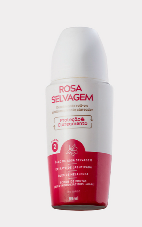 Rosa Selvagem Desodorante Rollon